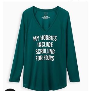 Torrid graphic long sleeve shirt size 3X